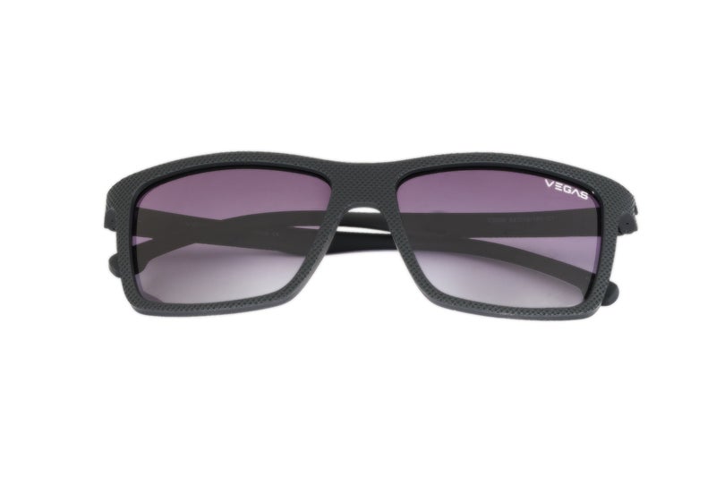 VEGAS Full Rim Rectangular Men Grey  Sunglasses V3008 C3 - Image 2